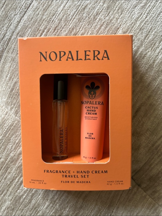 Nopalera Other - ⭐️Host Pick⭐️ NIB Nopalera Flor de Madera Cream & Fragrance Travel Set